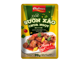 Xốt Sườn Xào Chua Ngọt - Cholimex - Sweet and Sour Pork Ribs 90G