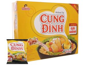 Instant Foods: Mì khoai tây Cung Đình gà hầm 79g