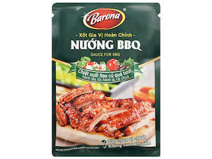 Dipping Sauce: Xốt Gia Vị Hoàn Chỉnh Barona - Nướng BBQ 80g(Barona sauce for BBQ)