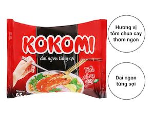 Kokomi tôm chua cay 65g(Kokomi instant noodles)
