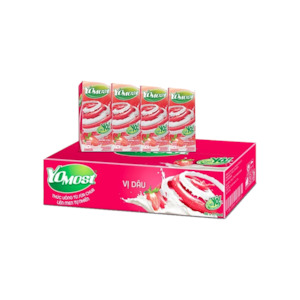 Trungnguyen: Sữa Chua Uống Hương Dâu - YOMOST - Strawberry Yogurt Drink 170ML