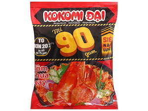 Instant Foods: Kokomi tôm chua cay đại - Kokomi instant noodles 90G