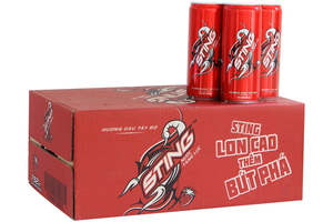 Drinks: Sting Hương Dâu - Sting Strawberry 330ml x 24