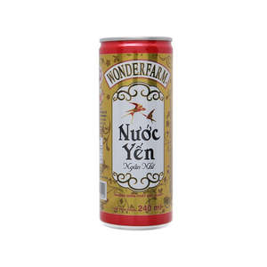 Drinks: Nước yến Ngân Nhĩ Wonderfarm - Wonderfarm Bird Nest Drinks 240ML