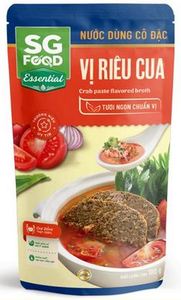 Sg Food: Nước dùng cô đặc vị riêu cua - 180g (Vietnamese Crab flavour soup base)