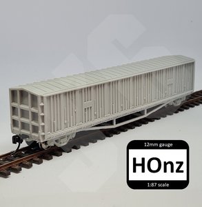Products: NZR ZA class bogie box wagon - HOnz - 3 Foot 6 Models