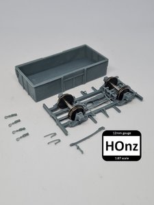 Products: NZR LA class four-wheel wagon - HOnz - 3 Foot 6 Models