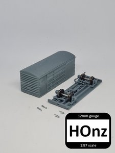 Products: NZR KP class box wagon - HOnz - 3 Foot 6 Models