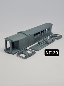 Products: AKV viewing/guard's van (for KiwiRail AK class carriage sets) - 3 Foot 6 Models