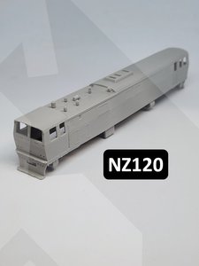 Products: NZR EF class locomotive (shell) - NZ120 - 3 Foot 6 Models