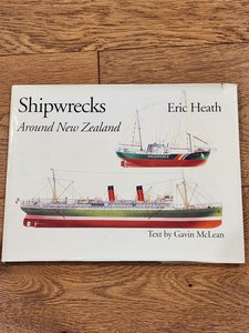 Shipwrecks Around New Zealand - Book - 3 Foot 6 Models
