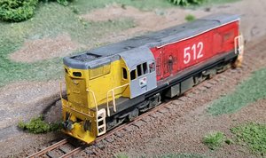 NZR DA class locomotive (shell) - HOnz - 3 Foot 6 Models