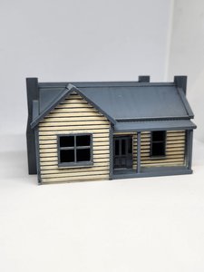 Golder's Cottage building - HO scale, painted - 3 Foot 6 Models