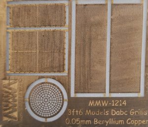 Products: DA / DC / DB / DBR grills - OO scale - 3 Foot 6 Models