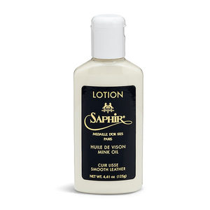 Shoe Care: Saphir Medaille d’Or Leather Lotion 125ml