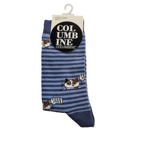 Columbine: Columbine Socks Women's Feed Moi Cat 1 Pair