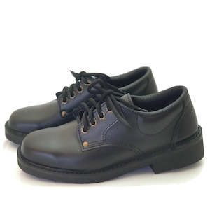 Mckinlays: McKinlays Black Lace Up School Shoe Jill