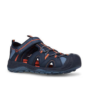 Merrell: Merrell Kids Youths  Hydro Hiker Voyager Sandal w/ Closed Toe Navy