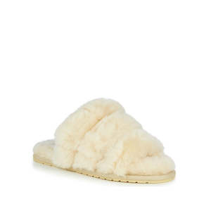 Sheepskin And Wool Slippers The Perfect Mothers Day Gift: EMU Women's Jacana Macadamia Sheepskin Scuff Slipper NOT RETURNABLE