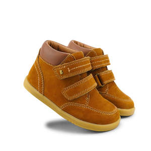 Bobux Iwalk Timber Leather Boots: Bobux Iwalk Timber Mustard Leather Boot - 632618