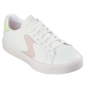 Womens Sheepskin Scuff Slippers By Emu: Skechers Eden LX Top Grade White  Lime Multi Womens Trainer
