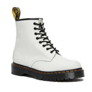 Back In Stock Collection: Dr Martens -  Bex 1460 8 Up White Leather Boot