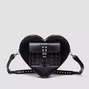 Boost All: Dr Martens Heart Shapped Bag Hardware Kiev Leather