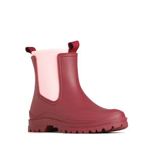 Waterproof Shoes Boots: Los Cabos Amelia Berry Ankle Rain Boot Waterproof
