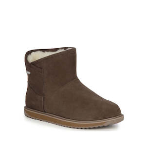 Waterproof Shoes Boots: Emu Womens Dofida Mini Pull On waterproof Boot Oak CLEARANCE