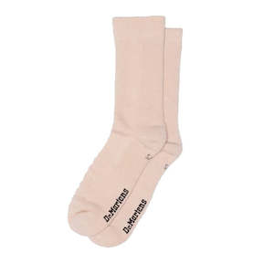 Dr Martens Doc: Dr Martens Socks Double Doc Sock Poweder Pink Unisex