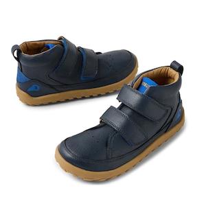 Bobux Boots Nz: Bobux Kid+ Trek Leather Boot Navy Blue 853801