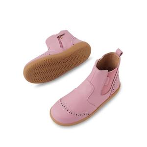 Bobux Boots Nz: Bobux Kid+ Billie Girls Leather Boot Lilas Pink 852003