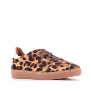 Alfie & Evie Abbie Sneaker Leopard Cream Pony