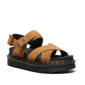 Dr Martens - Voss II Cross Strap Sandal Tan VT EH Suede