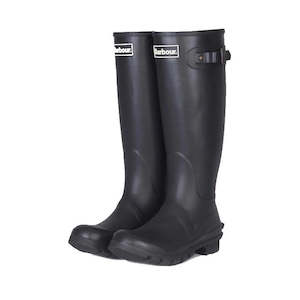 Barbour Bede Black Tall Welly Women's Rainboot