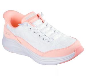 Skechers: Skechers Womens Slip In Contour Foam Cozy Fit White Hot Coral