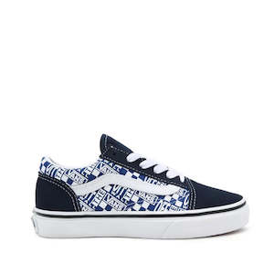 Vans Old Skool Youth Off The Wall Navy NOT RETURNABLE LAST ONE