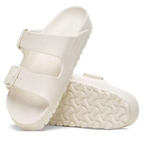 Birkenstock: Birkenstock Arizona EVA Eggshell Off White Narrow Width