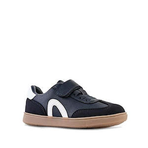 Clarks: Clarks Jasper Jnr Navy Boys Toddlers Sneaker Street Shoe