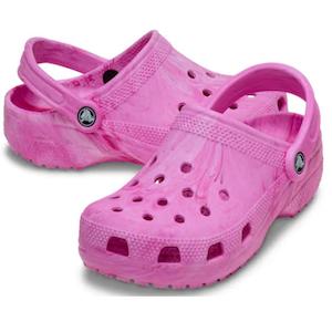 Crocs: Crocs - Classic Watercolour Marbled Clog Pink Swirl
