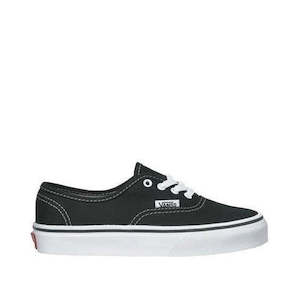 Vans: Vans Kids - Youths Authentic Black/White NOT RETURNABLE Huge Discount