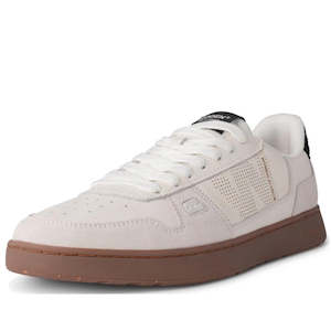 Woden - Mens Halfdan Blance de Blanc/Black Sneaker Leather