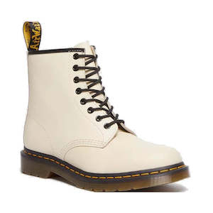 Dr Martens 1460 Smooth Parchment Beige 8 up Leather Boot LAST ONE