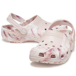 Crocs: Crocs - Classic Marbled Clog Quartz Pink Multi Womens
