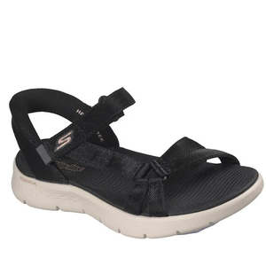 Skechers Womens Slip Ins Sandals Go Walk Flex Sssophia Black