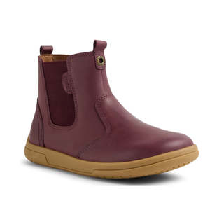 Bobux KP Kids Plus Jodhpur II Juniors Leather Boot Fig Purple