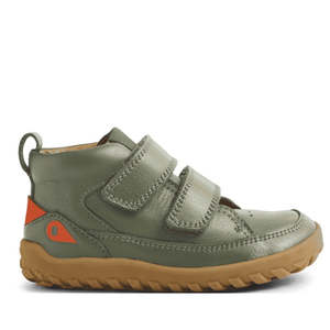 Bobux IW Iwalk Trek Leather Boot Vetiver Green Alpha