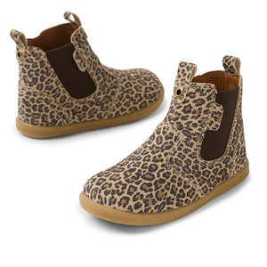 Bobux Boots Nz: Bobux IW Iwalk Jodhpur Leather Boot Leopard Shimmer