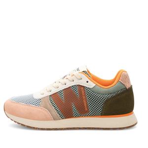 Woden: Woden Ronja Icon Light Algae Multi Lace Up Sneaker
