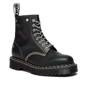 Back In Stock Collection: Dr Martens Bex 1460 WDS White Double Stitching Black Boot Sendal